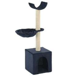 vidaXL Arbre à chat Bleu 105 cm