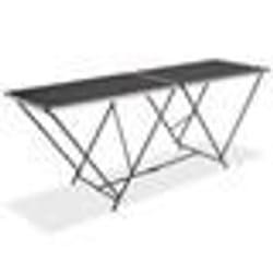 vidaXL Table pliable de collage MDF et aluminium 200 x 60 x 78 cm - TU