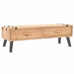 VidaXL 245773, Bois, Panneau de fibres à densité moyenne, Acier, 75 kg, 1200 mm, 330 mm, 350 mm