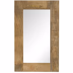Ce miroir, doté d'un cadre en bois de manguier massif, dégage un charme vintage et sera une décoration parfaite et attrayante ...