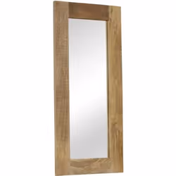 vidaXL Miroir Bois massif de manguier 50 x 110 cm - TU