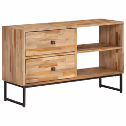 VidaXL 246081, Bois, Bois, Acier, 900 mm, 300 mm, 550 mm, 1 pièce(s)