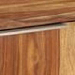 vidaXL Meuble TV Bois de Sesham massif avec finition miel 118x30x40 cm