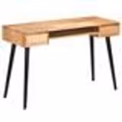 vidaXL Table à écrire Bois d'acacia massif 118 x 45 x 76 cm - TU
