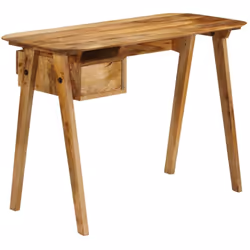 Ce bureau en bois de manguier est élégant et pratique et s'intégrera parfaitement à votre décoration intérieure. Il peut égal ...