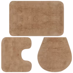 Notre ensemble de tapis de salle de bain apportera un aspect et une sensation de luxe à la décoration de votre salle de bain. ...