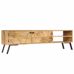 VidaXL 246154 Support TV et centre de divertissement