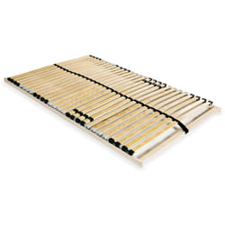 Vidaxl - Sommier à lattes sans matelas avec 28 lattes 7 zones 140x200 cm