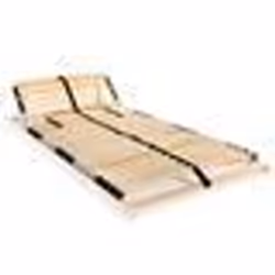 vidaXL Sommier à lattes sans matelas avec 28 lattes 7 zones 70x200 cm - 70 x 200 cm