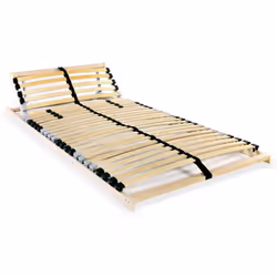 Notre sommier à lattes confortable vous fera aimer encore davantage votre lit ! Avec un cadre en hêtre massif et des lattes e ...
