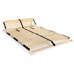 Notre sommier à lattes confortable vous fera aimer encore davantage votre lit ! Avec un cadre en hêtre massif et des lattes e ...