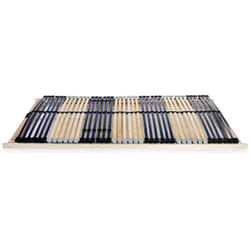 Sommier à lattes sans matelas avec 42 lattes 7 zones 120x200 cm Vidaxl