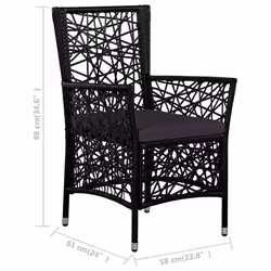 VidaXL 44088 ensemble de meubles de jardin - Vue supplémentaire 8