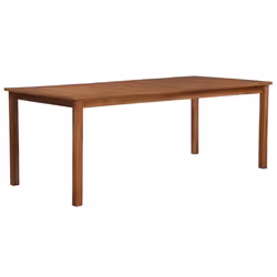 vidaXL Table de jardin 200x100x74 cm Bois d'acacia massif - TU