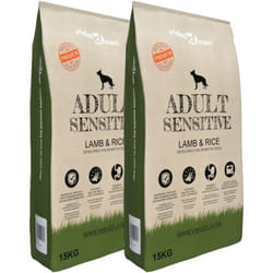Vidaxl - Nourriture pour chiens Adult Sensitive Lamb & Rice 2 pcs 30 kg