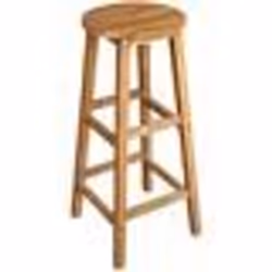 vidaXL Tabourets de bar lot de 2 bois d'acacia massif - TU