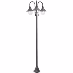 Ce lampadaire de jardin à 3 lanternes convient à tous ceux qui souhaitent éclairer leur jardin avec un éclairage fonctionnel, ...