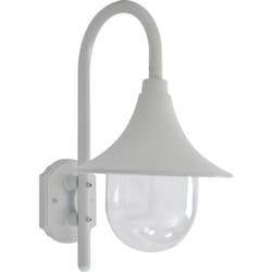 Vidaxl - Applique murale de jardin E27 120 cm Aluminium Blanc