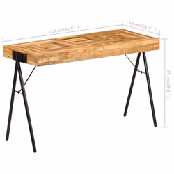 VidaXL 246338 bureau - Vue supplémentaire 8