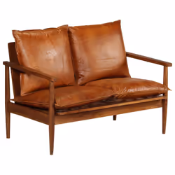 VidaXL 246482, Marron, Cuir, 1160 mm, 690 mm, 740 mm, 105 cm