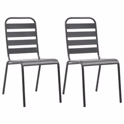 VidaXL 44257, Terrace, Acier, Gris, 110 kg, 420 mm, 630 mm