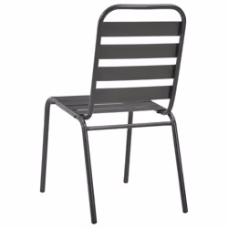 VidaXL 44257 chaise d'extérieur Terrace Acier Gris - Vue supplémentaire 5