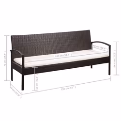 VidaXL 44184 ensemble de meubles de jardin - Vue supplémentaire 6