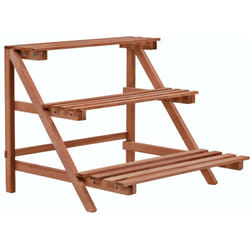 Vidaxl - Support à 3 niveaux pour plantes Bois de cèdre 48 x 45 x 40 cm