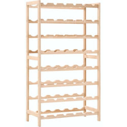 Casier à bouteilles Bois de cèdre 57,5 x 28 x 102 cm Vidaxl