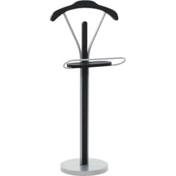 Vidaxl - Valet de chambre 45 x 35 x 107 cm Noir et gris