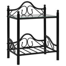 VidaXL 246726 Table de nuit et table de chevet Noir