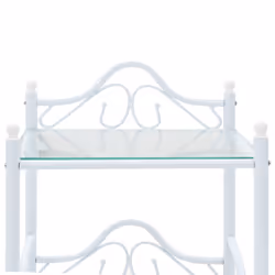 VidaXL 246728 Table de nuit et table de chevet Blanc - Vue supplémentaire 6