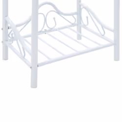 VidaXL 246728 Table de nuit et table de chevet Blanc - Vue supplémentaire 7