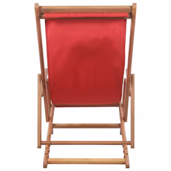 VidaXL 43995 chaise d'extérieur Terrace Siège rembourré Polyester Rouge - Vue supplémentaire 4