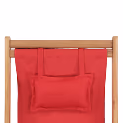 VidaXL 43995 chaise d'extérieur Terrace Siège rembourré Polyester Rouge - Vue supplémentaire 7