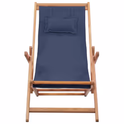 VidaXL 43996 chaise d'extérieur Terrace Siège rembourré Polyester Bleu