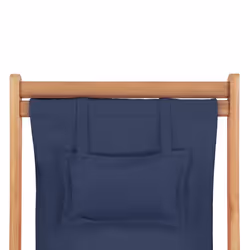 VidaXL 43996 chaise d'extérieur Terrace Siège rembourré Polyester Bleu - Vue supplémentaire 7