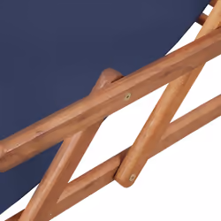VidaXL 43996 chaise d'extérieur Terrace Siège rembourré Polyester Bleu - Vue supplémentaire 8