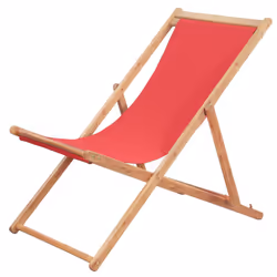 VidaXL 43999, Terrace, Siège rembourré, Polyester, Rouge, 40 cm