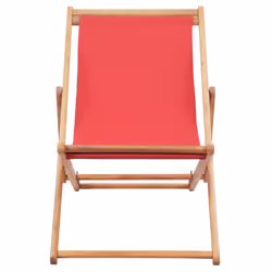 VidaXL 43999 chaise d'extérieur Terrace Siège rembourré Polyester Rouge