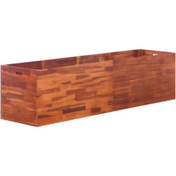 Vidaxl - Lit surélevé de jardin Bois d'acacia 200x50x50 cm