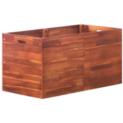 Vidaxl - Lit surélevé de jardin Bois d'acacia 100x50x50 cm