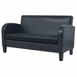VidaXL 275227 canapé 3 siège(s) Noir - Vue supplémentaire 5
