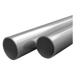 Vidaxl - Tube rond Acier inoxydable 2 pcs V2A 2 m Ø42x1,8 mm
