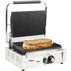 Vidaxl - Grill rainuré pour panini 2200 w 43x30,5x20 cm