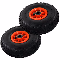 Ces roues de diable de rechange sont idéales pour une utilisation intensive lorsque vous transportez des charges avec vos dia ...