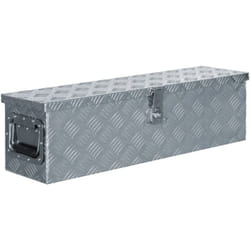 Vidaxl - Boîte en aluminium 80,5 x 22 x 22 cm Argenté