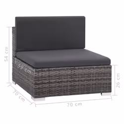 VidaXL 44424 ensemble de meubles de jardin - Vue supplémentaire 8