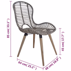 VidaXL 246853 chaise restaurant - Vue supplémentaire 7