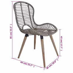 VidaXL 246854 chaise restaurant - Vue supplémentaire 7